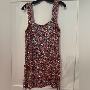 Alexis Multicolor Sequin Dress